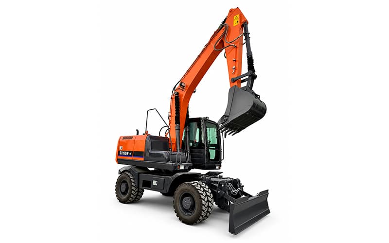 EW150-D حفارة ذات عجلات 13.52 طن